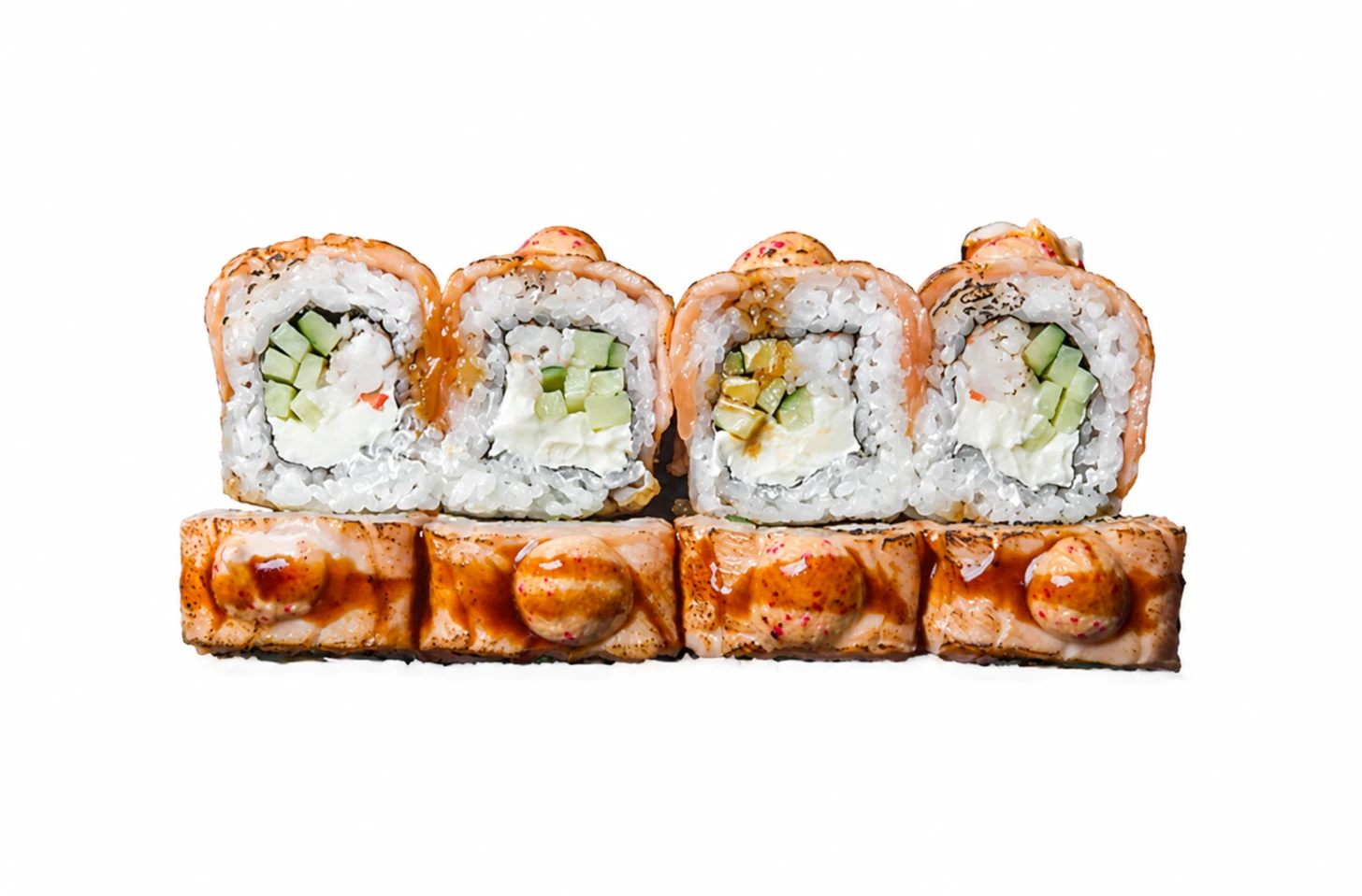 Philadelphia Tataki Snow Crab Roll