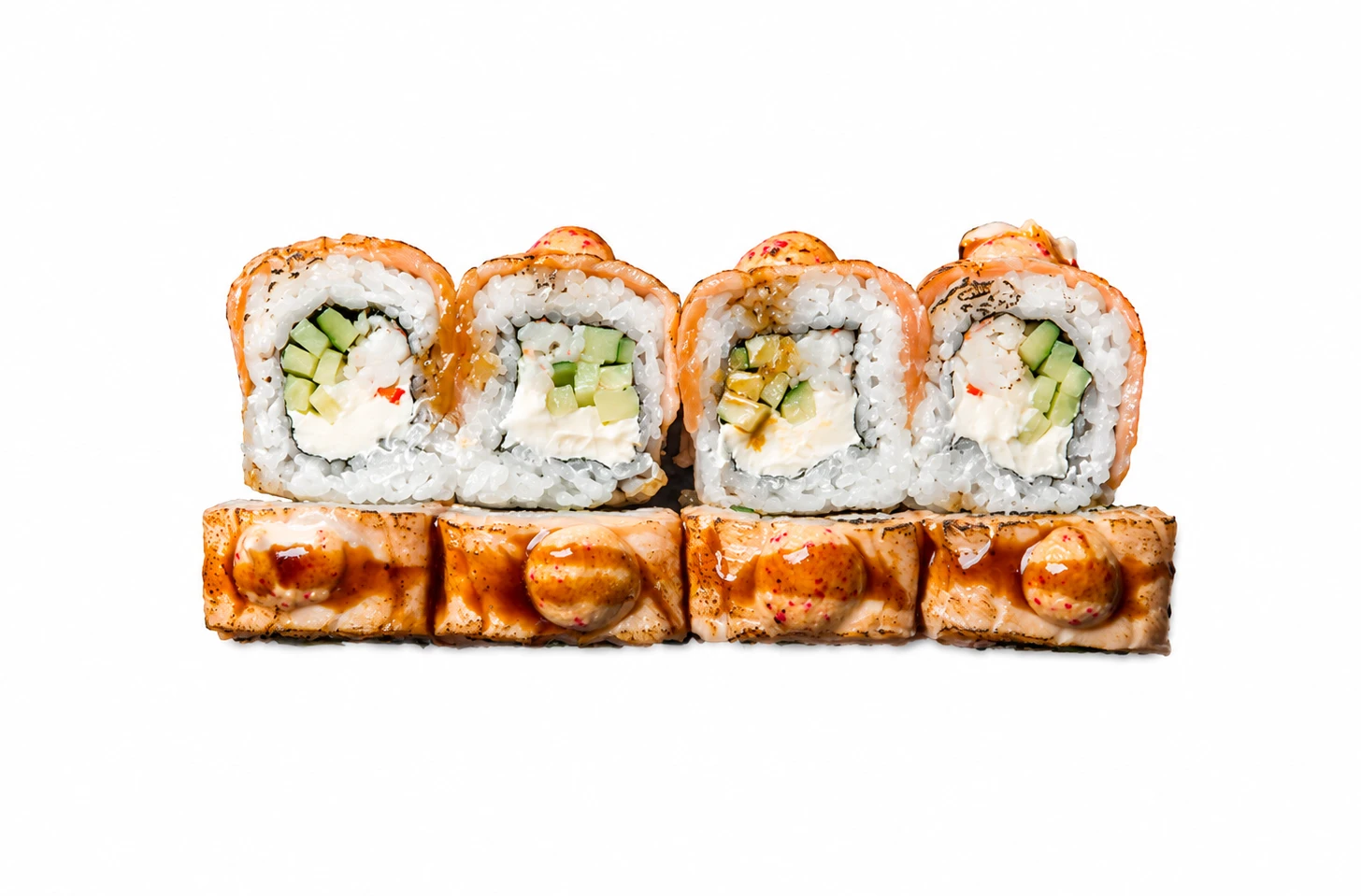 Philadelphia Tataki Shrimp Roll