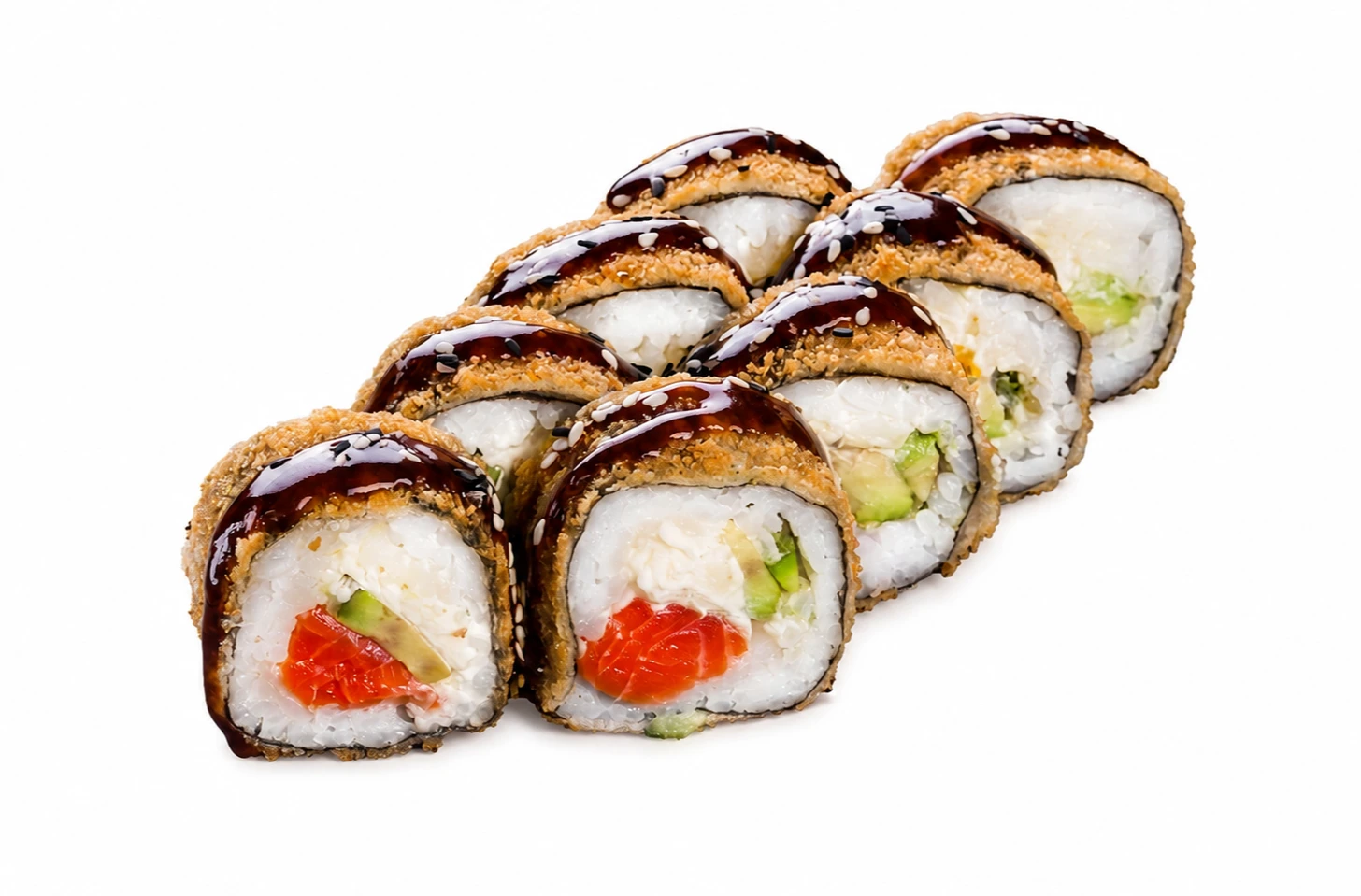 Сяке темпура Hot Roll