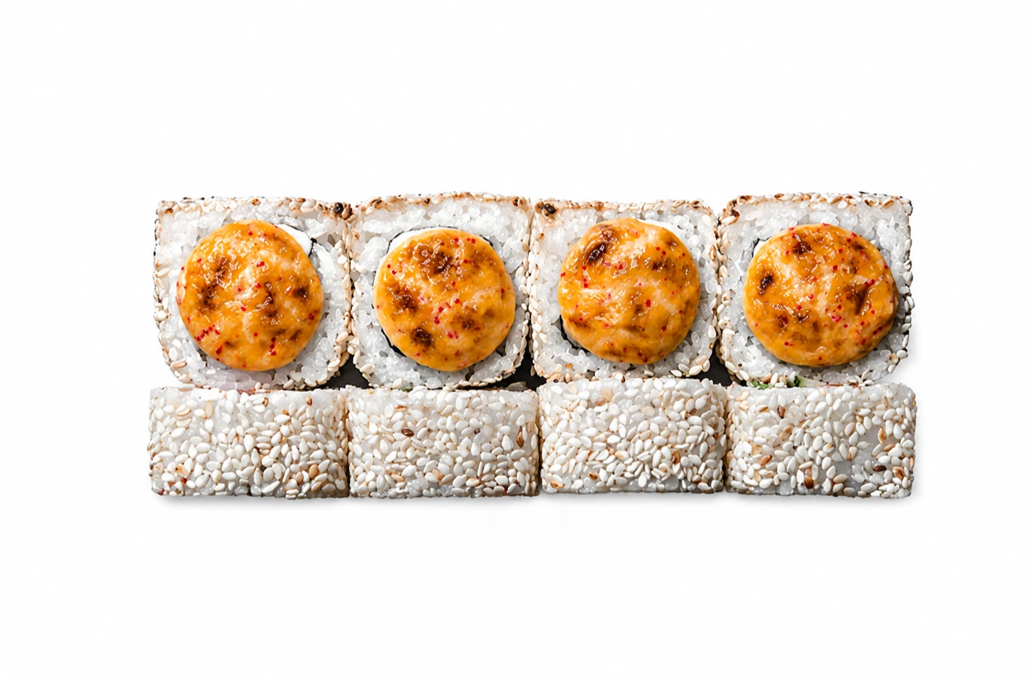 White Tataki Salmon Roll